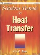 Cover of: Solutions Manual for Heat Transfer