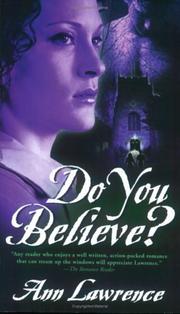 Cover of: Do you believe?