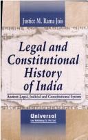 Cover of: Legal and Constitutional History of India by Rama Jois, M. Justice