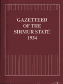 Cover of: Gazetteer of the Sirmur State by 