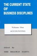 Cover of: The Current State of Business Disciplines by Shri Bhagwan Dahiya, Shri Bhagwan Dahiya