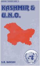 Cover of: Kashmir and United Nations Organization