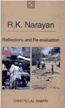 Cover of: RK Narayan by Chhote Lal Khatri