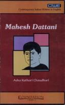Mahesh Dattani by Asha Kuthari Chaudhuri