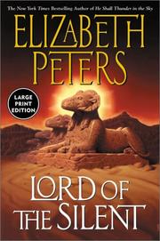 Cover of: Lord of the Silent (Amelia Peabody Mysteries (Paperback)) | Elizabeth Peters