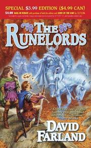 Cover of: The Runelords by David Farland, David Farland