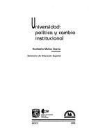 Cover of: Universidad by Universidad Nacional Aut Onoma de M Exic