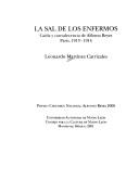 Cover of: La sal de los enfermos by Leonardo Martínez Carrizales