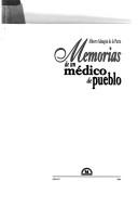 Cover of: Memorias de un médico de pueblo by Alberto Sahagún de la Parra