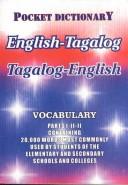 Cover of: English Tagalog Tagalog English Vocabulary/Pilipino Dictionary, Pocket