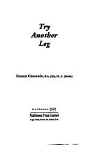 Cover of: Try Another Leg by Benson Omonode