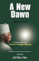 Cover of: A New Dawn | Olusegun Obasanjo