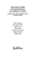 Cover of: Enfoques sobre posmodernidad en America Latina (Coleccion Pensamiento transdisciplinario)