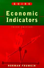 Cover of: Guide to Economic Indicators | Norman Frumkin