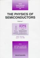 Cover of: 23rd International Conference on the Physics of Semiconductors: Berlin, Germany July 21-26, 1996 (4 Vol Set)