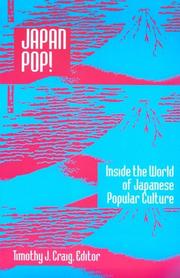 Cover of: Japan Pop! by Timothy J. Craig