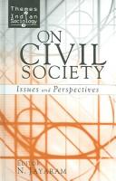 Cover of: On Civil Society ; Issues and Perspectives