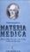 Cover of: Hahnmann's Materia Medica