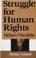 Cover of: Struggle for Human Rights
