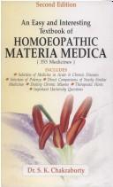 Cover of: An Easy and Intersting Texbook of Homoeopathic Materia Medica