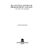 Cover of: Cultural history of Maharashtra and Goa: from place name inscriptions
