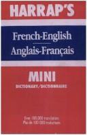 Cover of: Harrap's French-English English-French Dictionary ; Mini Dictionary