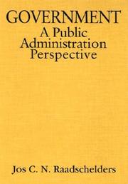 Cover of: Government: A Public Administration Perspective