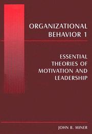 Cover of: Organizational Behavior I by Miner, John B.