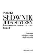 Cover of: Polski Sownik Judaistyczny by Zofia Borzyminska