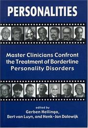 Cover of: Personalities: Master Clinicians Confront the Treatment of Borderline Personality Disorders