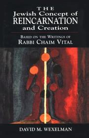 Cover of: The Jewish concept of reincarnation and creation: based on the writings of Rabbi Chaim Vital