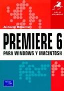 Cover of: Guia de Aprendizaje Premiere 6 Para Windows y Macintosh