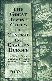 The great Jewish cities of Central and Eastern Europe by Eli Valley