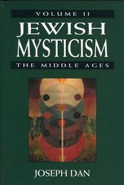 Cover of: Jewish Mysticism: Volume 2 | Joseph Dan