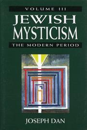 Cover of: Jewish mysticism | Joseph Dan
