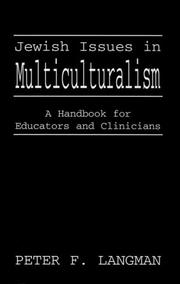 Cover of: Jewish Issues in Multiculturalism: A Handbook for Educators and Clinicians