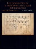 Cover of: Fundamentos Arquitectura En La Edad del Humanismo by Rudolf Wittkower