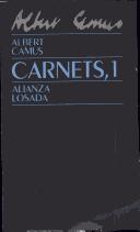 Cover of: Carnets by Albert Camus, Albert Camus