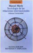 Cover of: Sociologia de Las Relaciones Internacionales