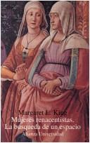 Cover of: Mujeres renacentistas