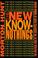 Cover of: The New Know-Nothings