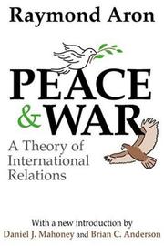Cover of: Peace and War by Raymond Aron