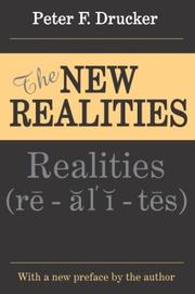 Cover of: The New Realities by Peter Drucker