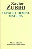 Cover of: Espacio, tiempo, materia