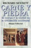 Cover of: Carne y piedra by Richard Sennett, Richard Sennett