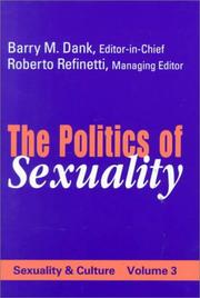 Cover of: The politics of sexuality