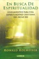 Cover of: En Busca de Espiritualidad by Ronald Rolheiser