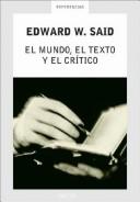 Cover of: El Mundo, El Texto Y El Critico by Edward W. Said