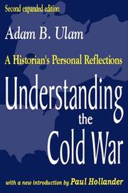 Cover of: Understanding the Cold War: a historian's personal reflections