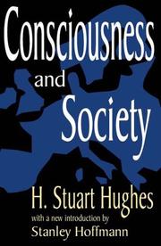 Cover of: Consciousness and society